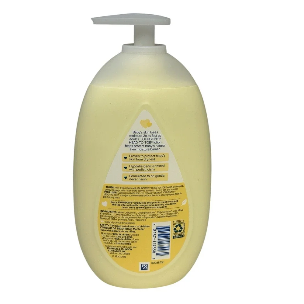 Johnson's Head-To-Toe‎ Baby Lotion 16.9 oz